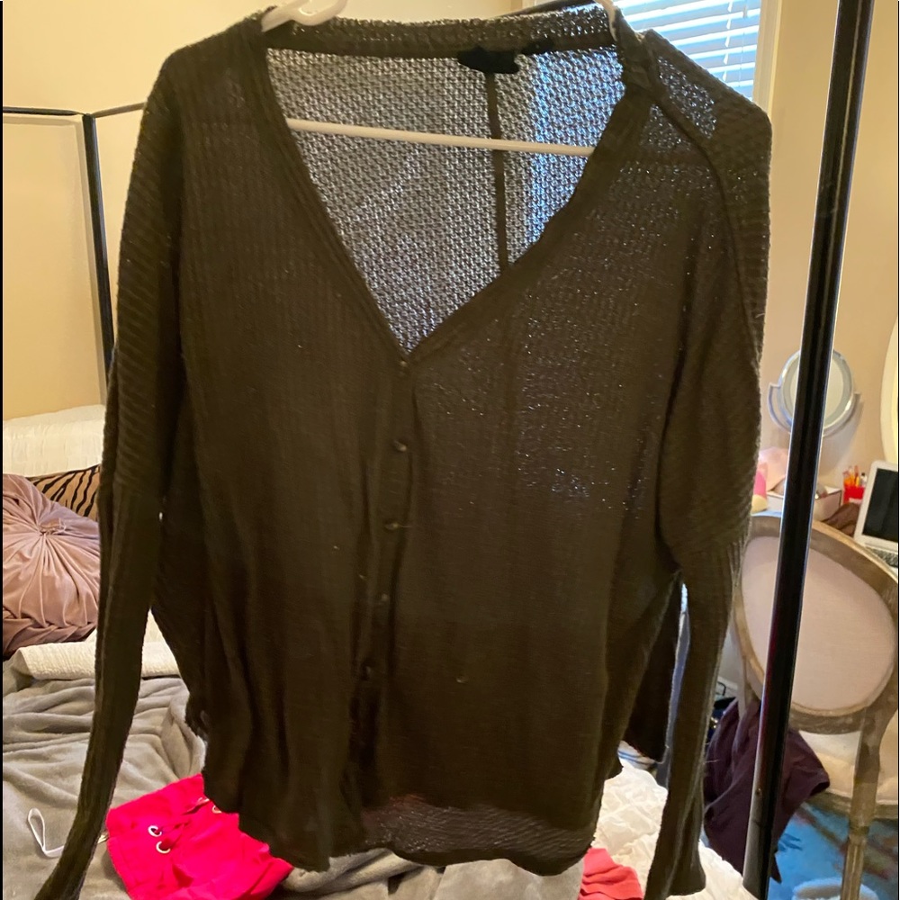 Urban outfitters button up sweater